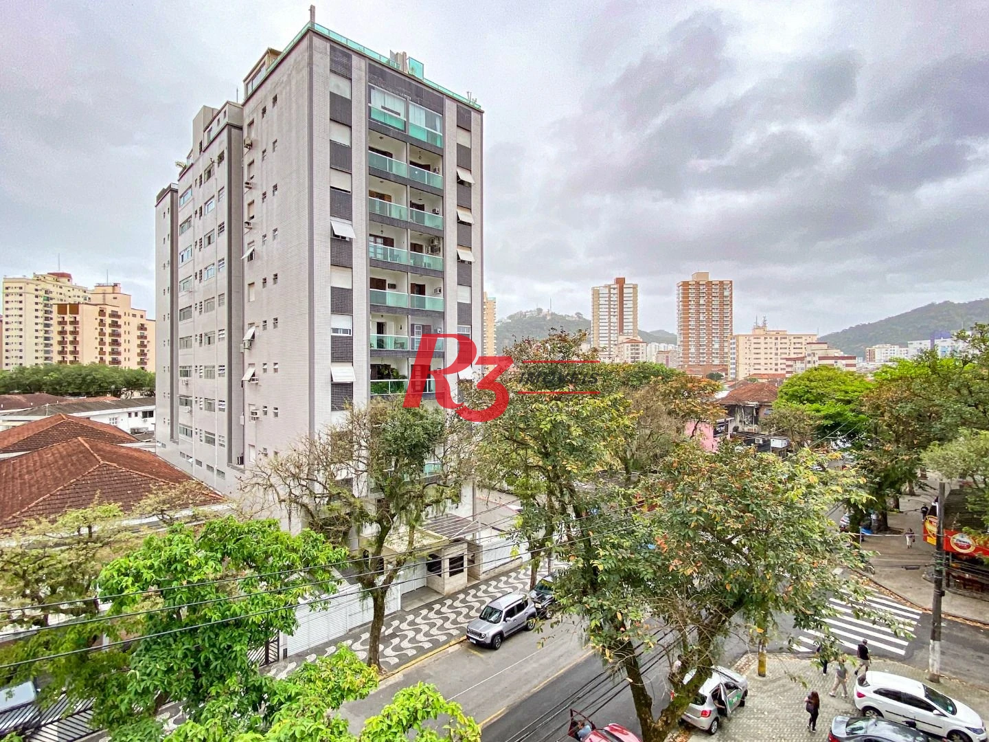 Apartamento com 2 dormitórios para alugar, 74 m² por R$ 7.000,00/mês - Gonzaga - Santos/SP