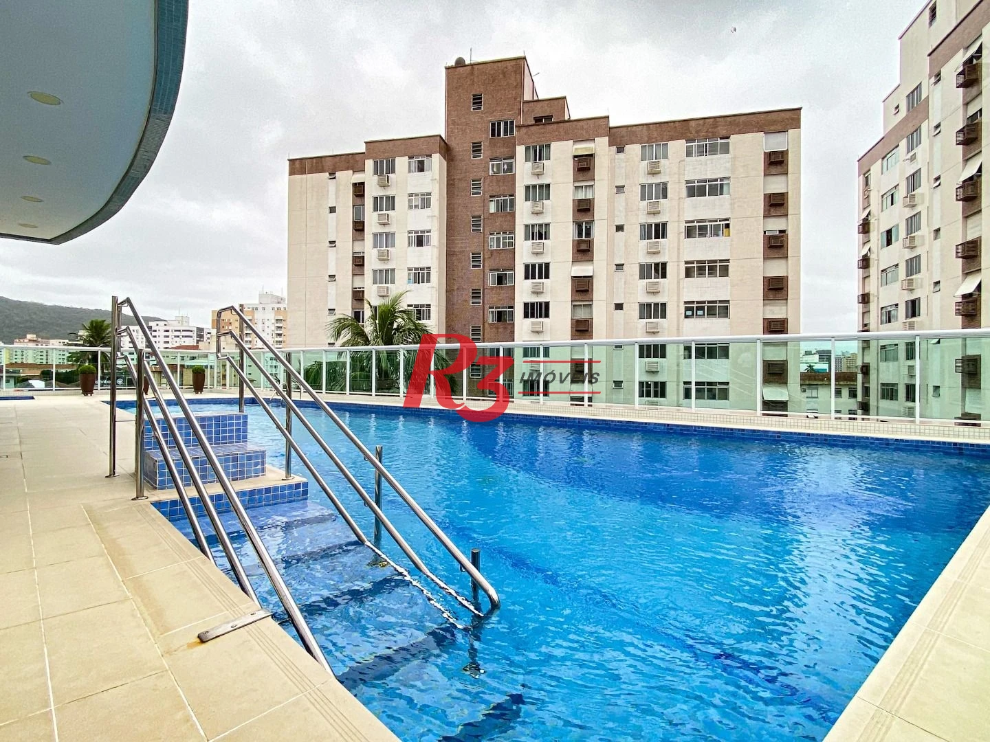 Apartamento com 2 dormitórios para alugar, 74 m² por R$ 7.000,00/mês - Gonzaga - Santos/SP