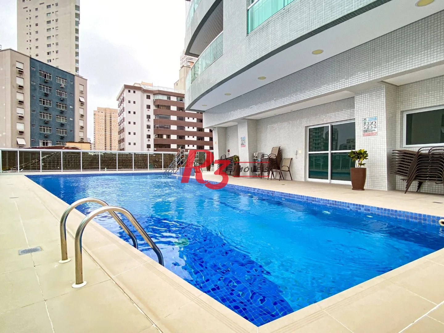 Apartamento com 2 dormitórios para alugar, 74 m² por R$ 7.000,00/mês - Gonzaga - Santos/SP