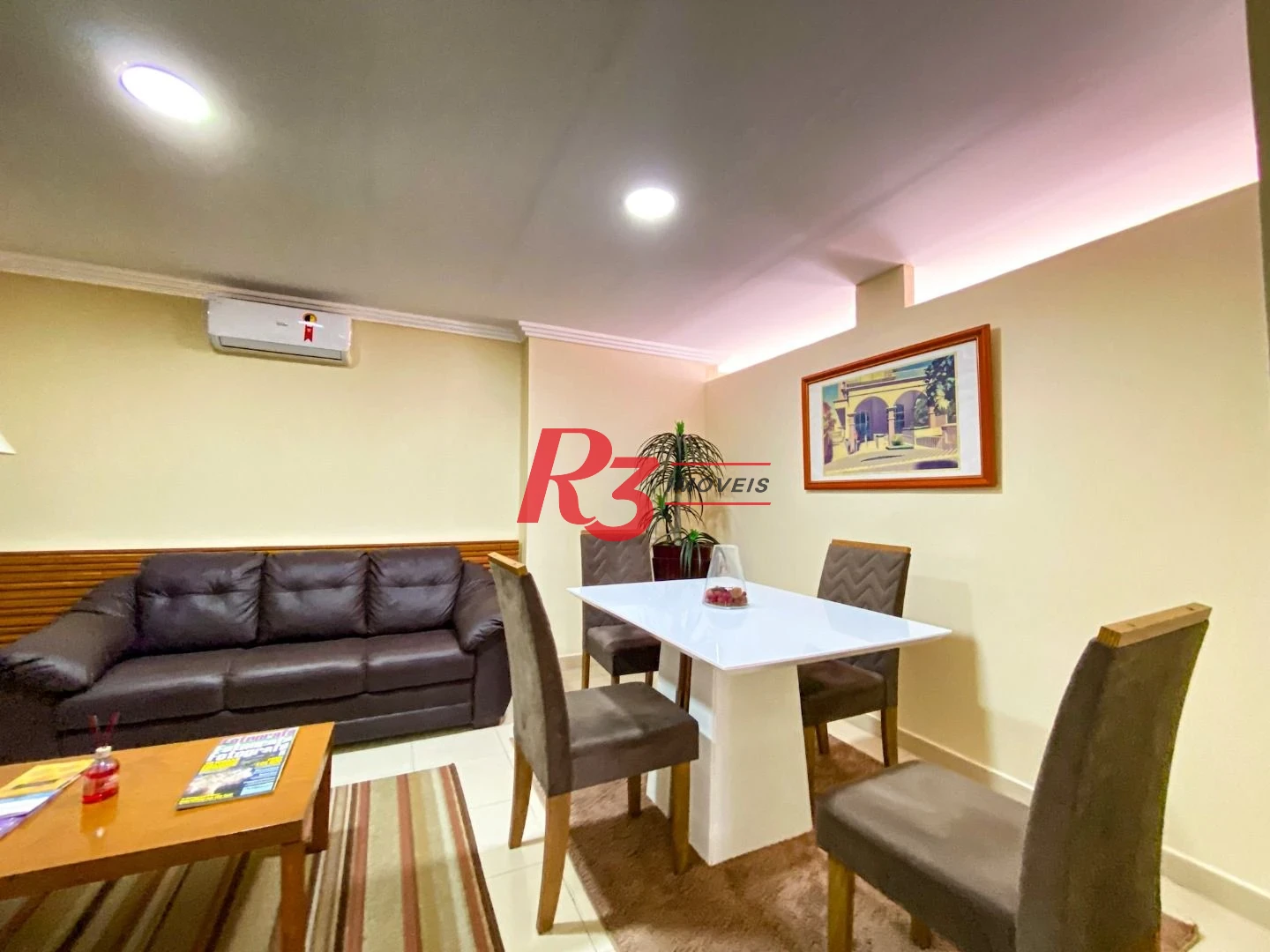 Apartamento com 1 dormitório à venda, 48 m² por R$ 590.000,00 - Ponta da Praia - Santos/SP