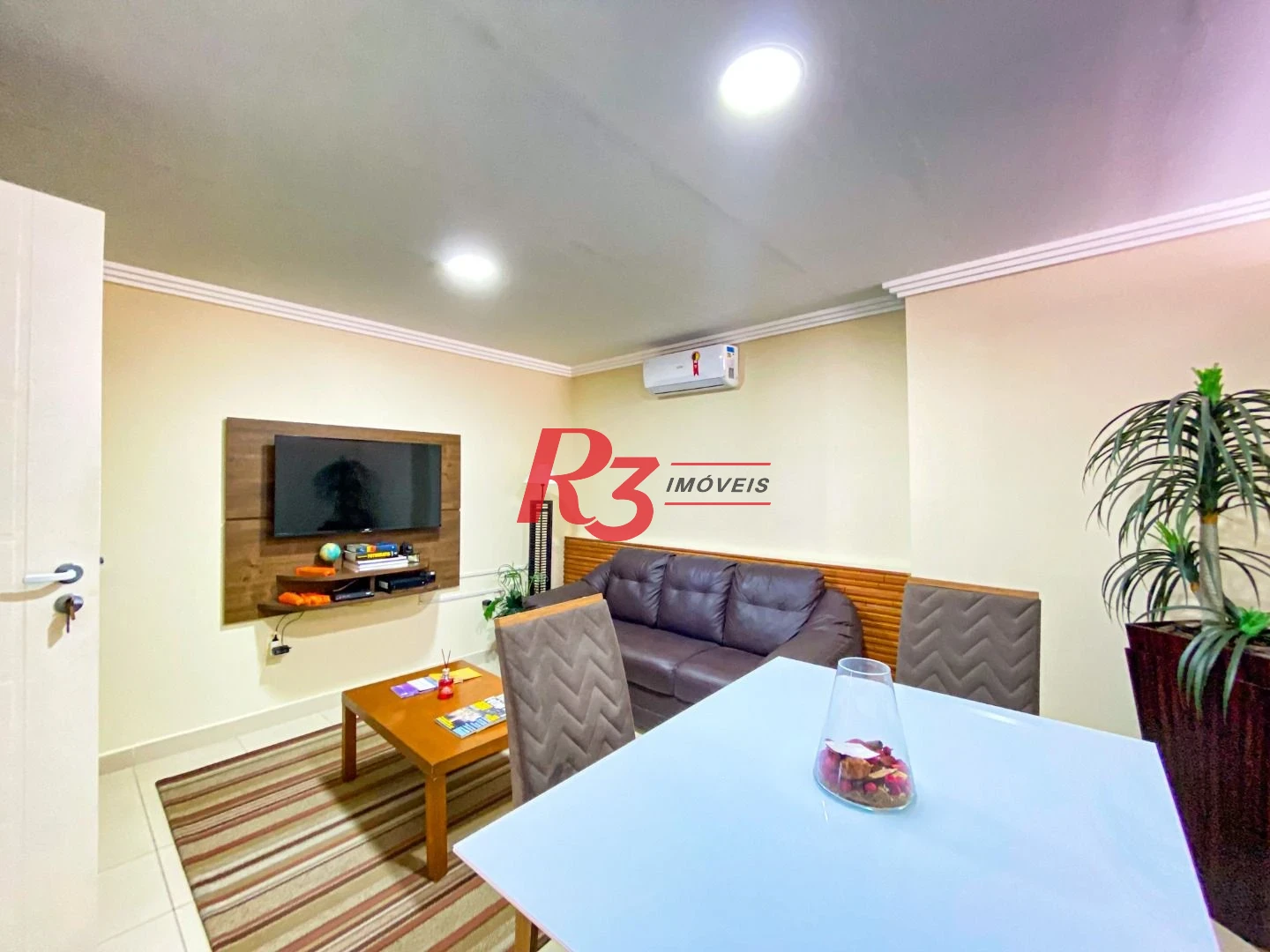 Apartamento com 1 dormitório à venda, 48 m² por R$ 590.000,00 - Ponta da Praia - Santos/SP