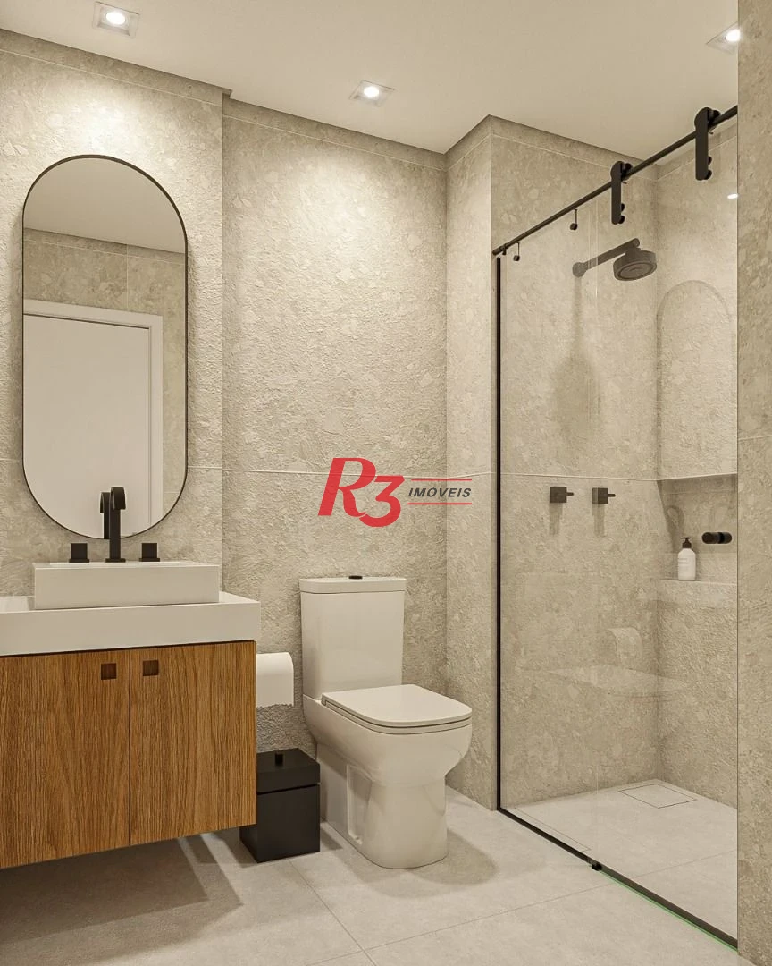 Apartamento à venda, 68 m² por R$ 619.329,38 - Marapé - Santos/SP