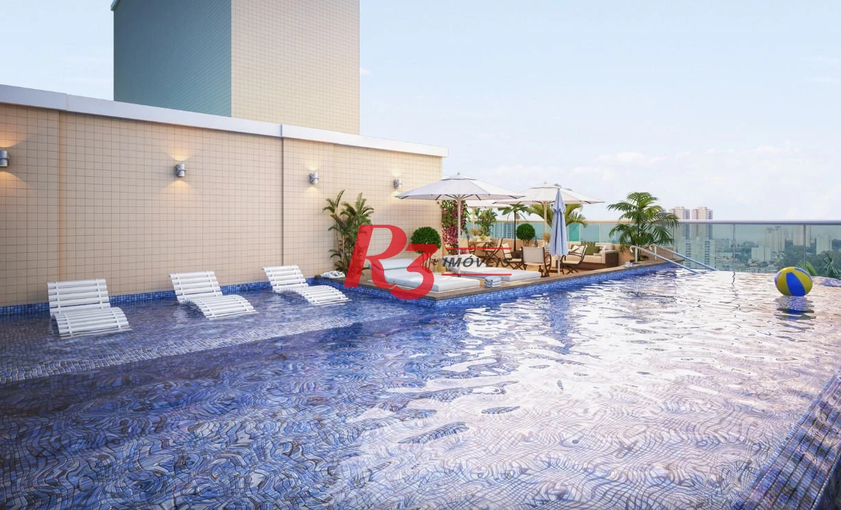 Apartamento com 2 dormitórios à venda, 55 m² por R$ 530.000,00 - Vila Guilhermina - Praia Grande/SP