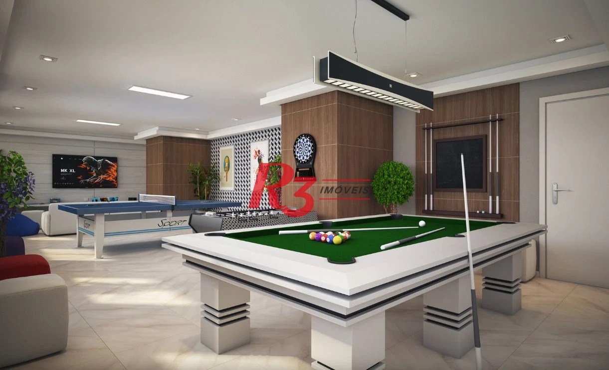 Apartamento com 2 dormitórios à venda, 55 m² por R$ 530.000,00 - Vila Guilhermina - Praia Grande/SP
