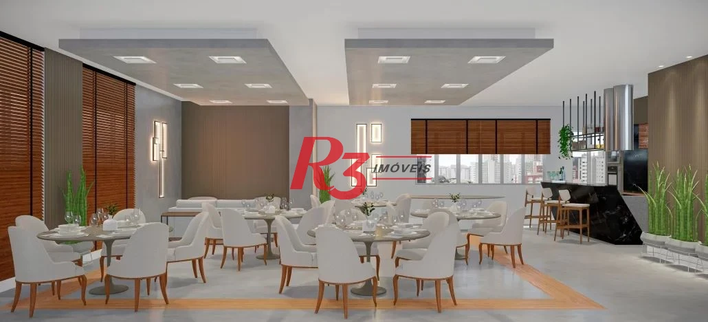 Apartamento com 2 dormitórios à venda, 72 m² por R$ 845.000,00 - Campo Grande - Santos/SP