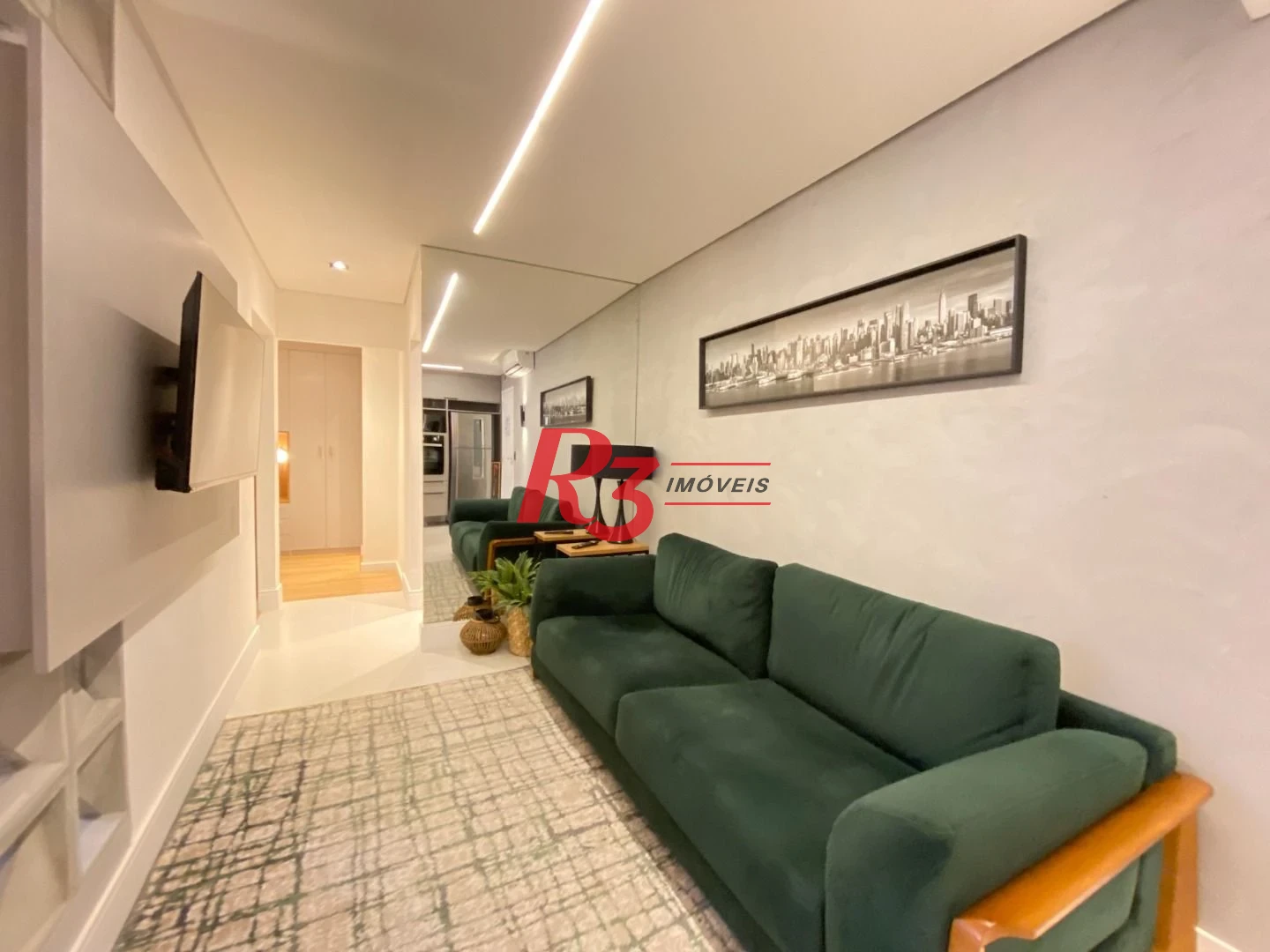 Apartamento com 2 dormitórios à venda, 72 m² por R$ 845.000,00 - Campo Grande - Santos/SP