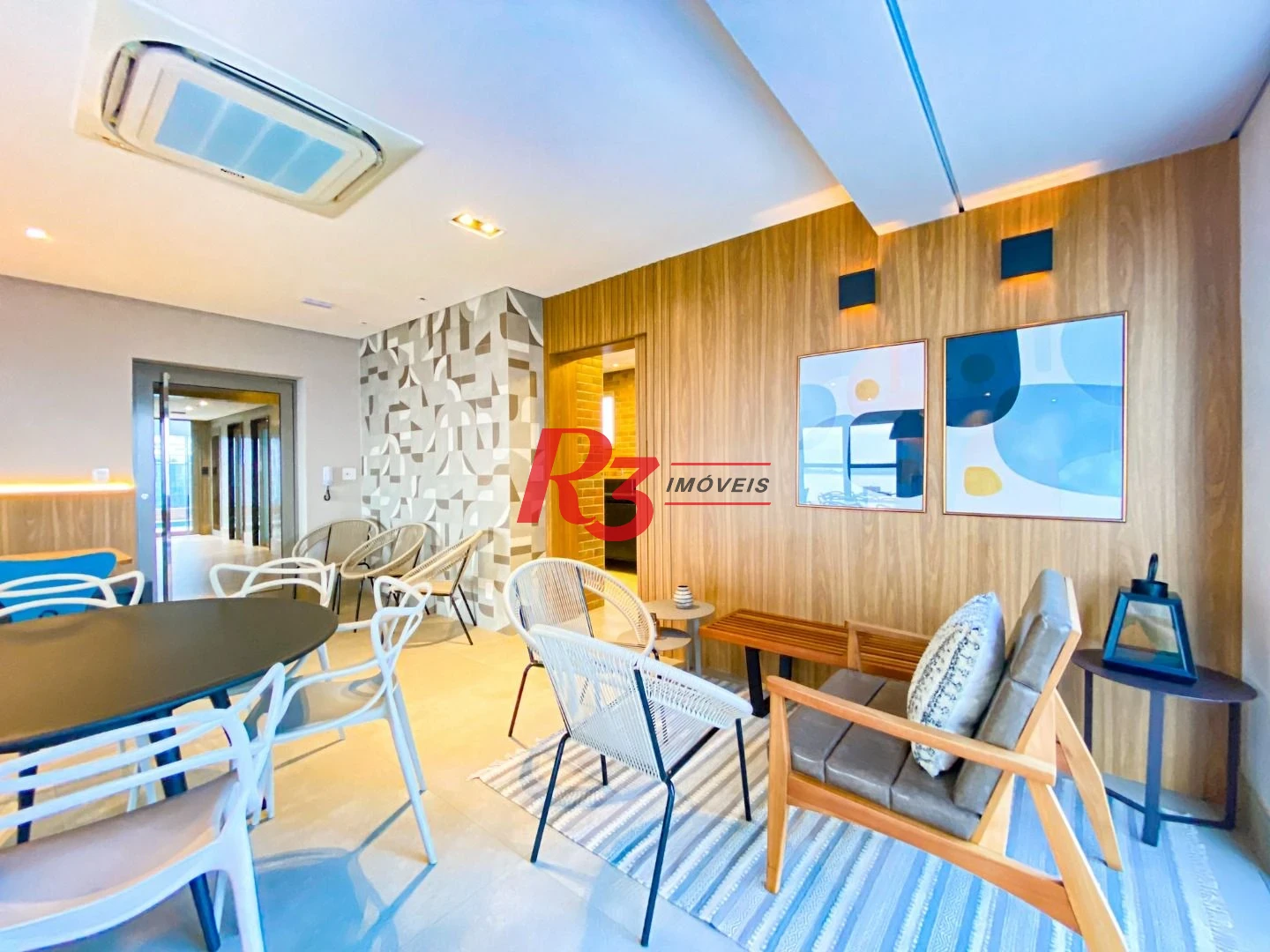 Apartamento com 1 dormitório à venda, 60 m² por R$ 880.000,00 - Aparecida - Santos/SP
