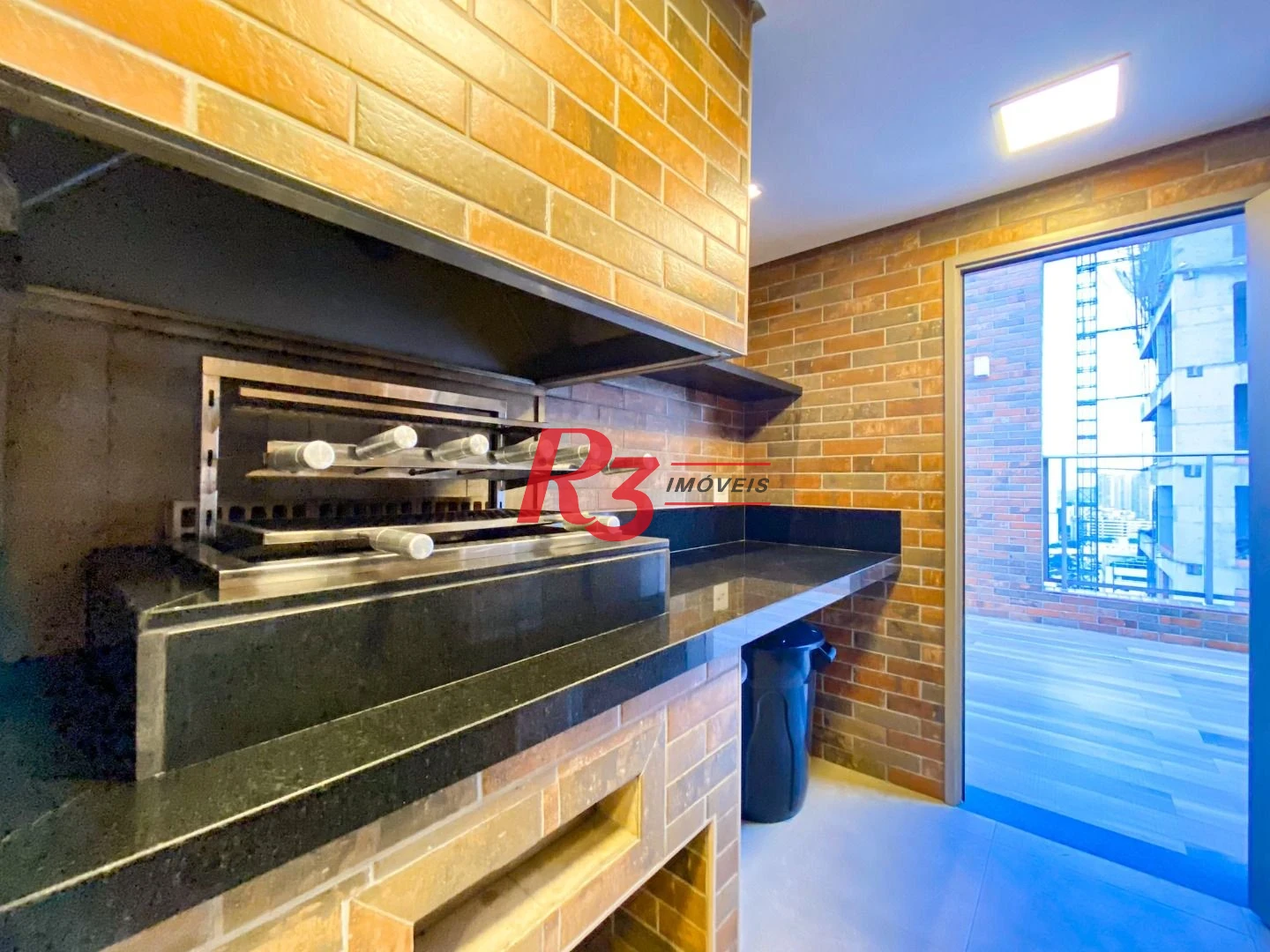 Apartamento com 1 dormitório à venda, 60 m² por R$ 880.000,00 - Aparecida - Santos/SP