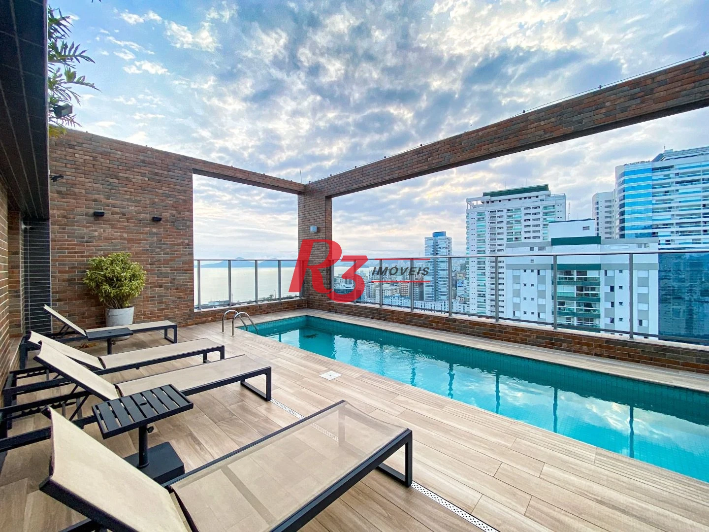 Apartamento com 1 dormitório à venda, 60 m² por R$ 880.000,00 - Aparecida - Santos/SP