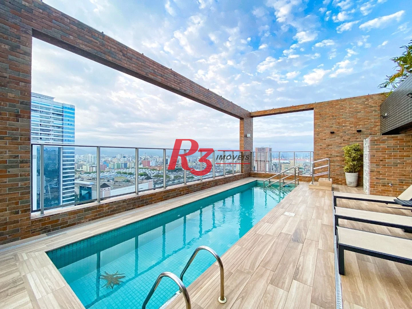 Apartamento com 1 dormitório à venda, 60 m² por R$ 880.000,00 - Aparecida - Santos/SP