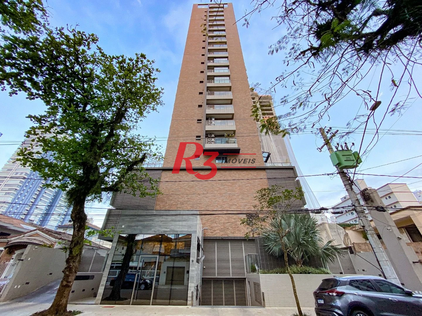 Apartamento com 1 dormitório à venda, 60 m² por R$ 880.000,00 - Aparecida - Santos/SP