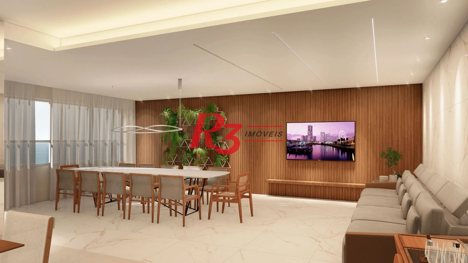 Apartamento Garden à venda, 170 m² por R$ 2.813.015,00 - Aparecida - Santos/SP