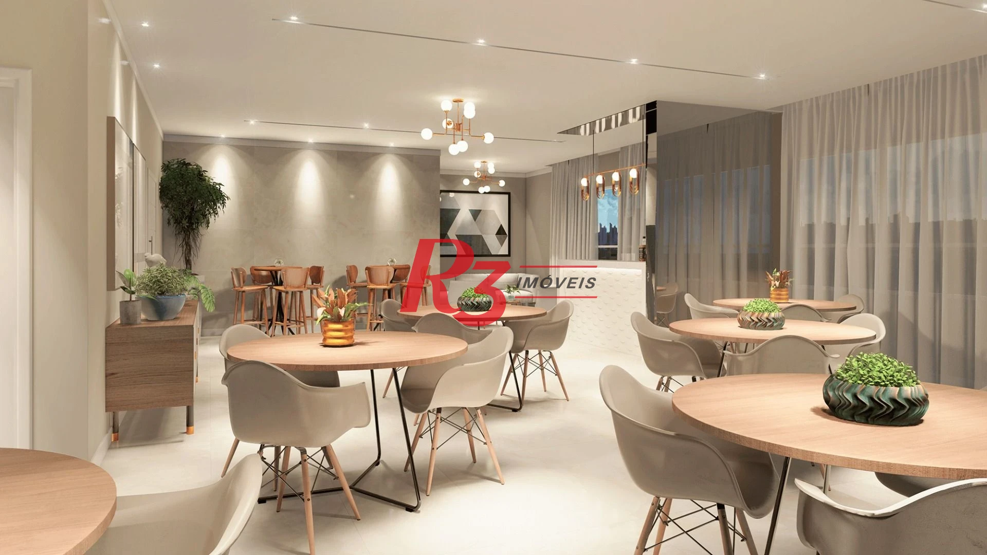 Apartamento Garden à venda, 170 m² por R$ 2.813.015,00 - Aparecida - Santos/SP