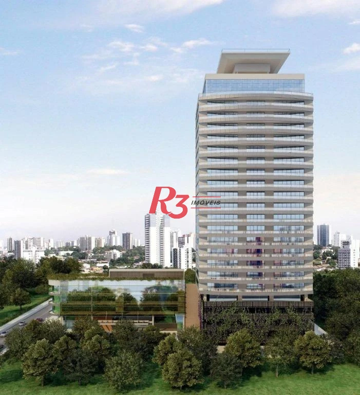 Andar Corporativo para alugar, 648 m² por R$ 55.231,00/mês - Gonzaga - Santos/SP