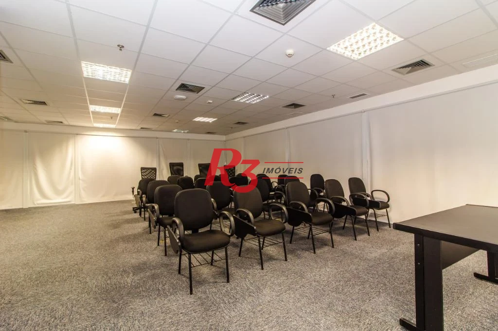 Andar Corporativo para alugar, 648 m² por R$ 55.231,00/mês - Gonzaga - Santos/SP