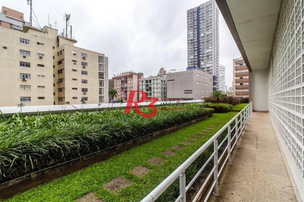 Andar Corporativo para alugar, 648 m² por R$ 55.231,00/mês - Gonzaga - Santos/SP