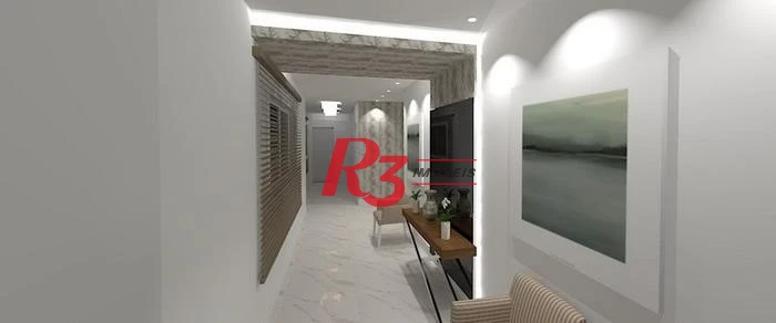 Cobertura com 2 dormitórios à venda, 109 m² por R$ 945.000,00 - Marapé - Santos/SP