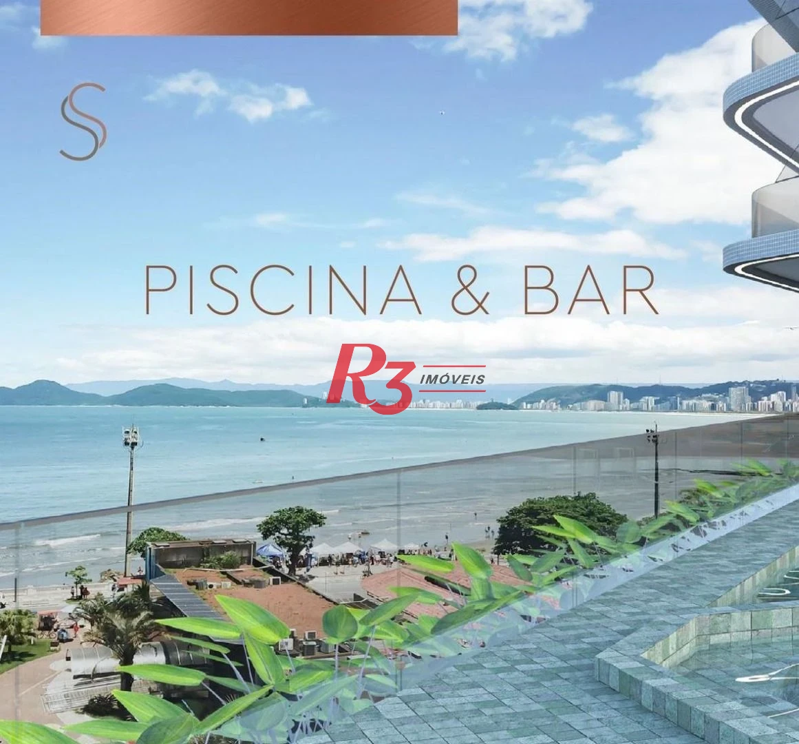 Frente mar de altíssimo padrão em Santos! Empreedimento mais exclusivo de Santos