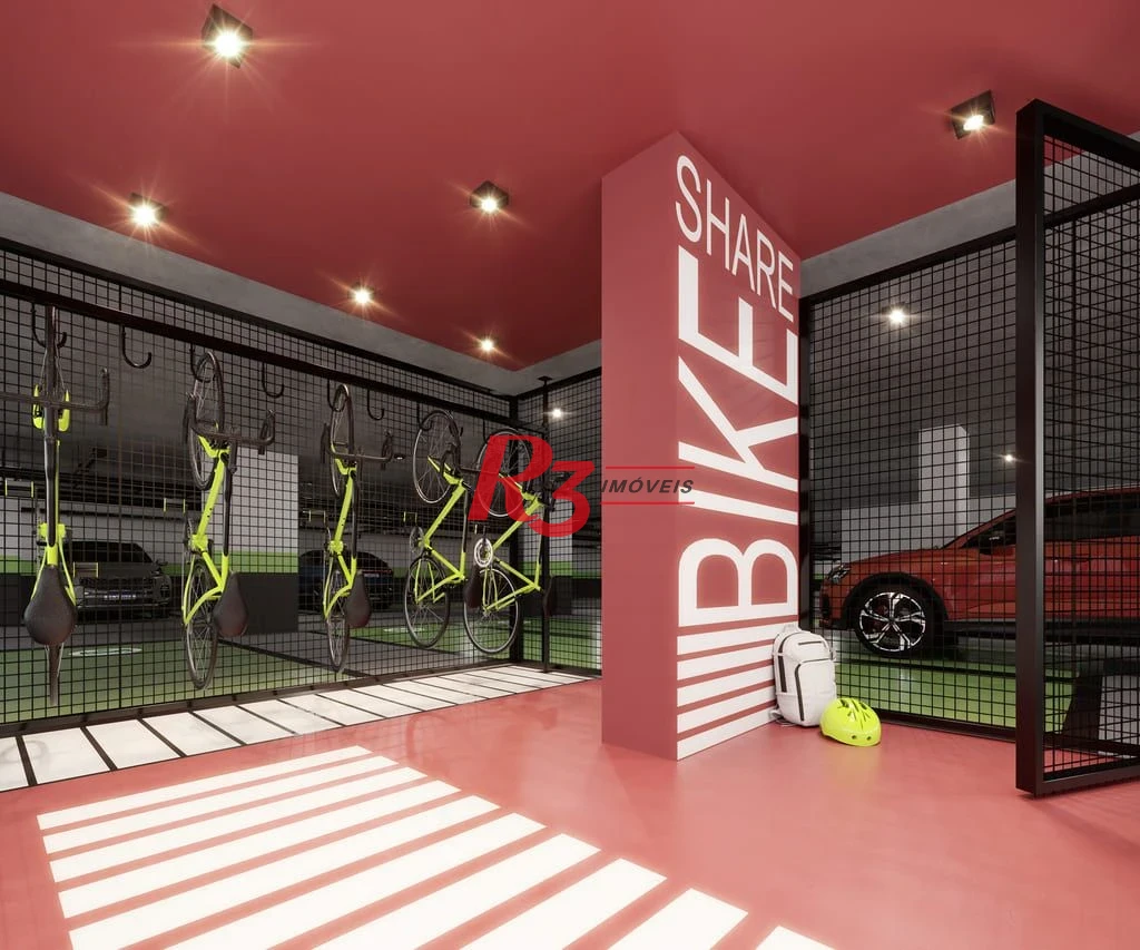 Apartamento à venda, 108 m² por R$ 1.627.029,20 - José Menino - Santos/SP