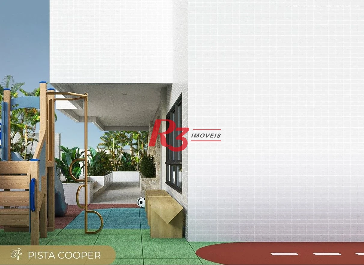 Apartamento com 1 dormitório à venda, 50 m² por R$ 600.000,00 - Marapé - Santos/SP