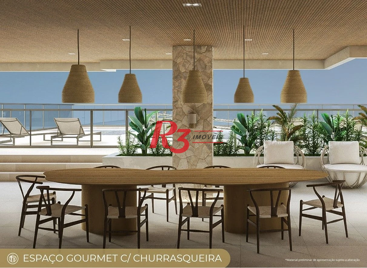 Apartamento com 1 dormitório à venda, 50 m² por R$ 600.000,00 - Marapé - Santos/SP