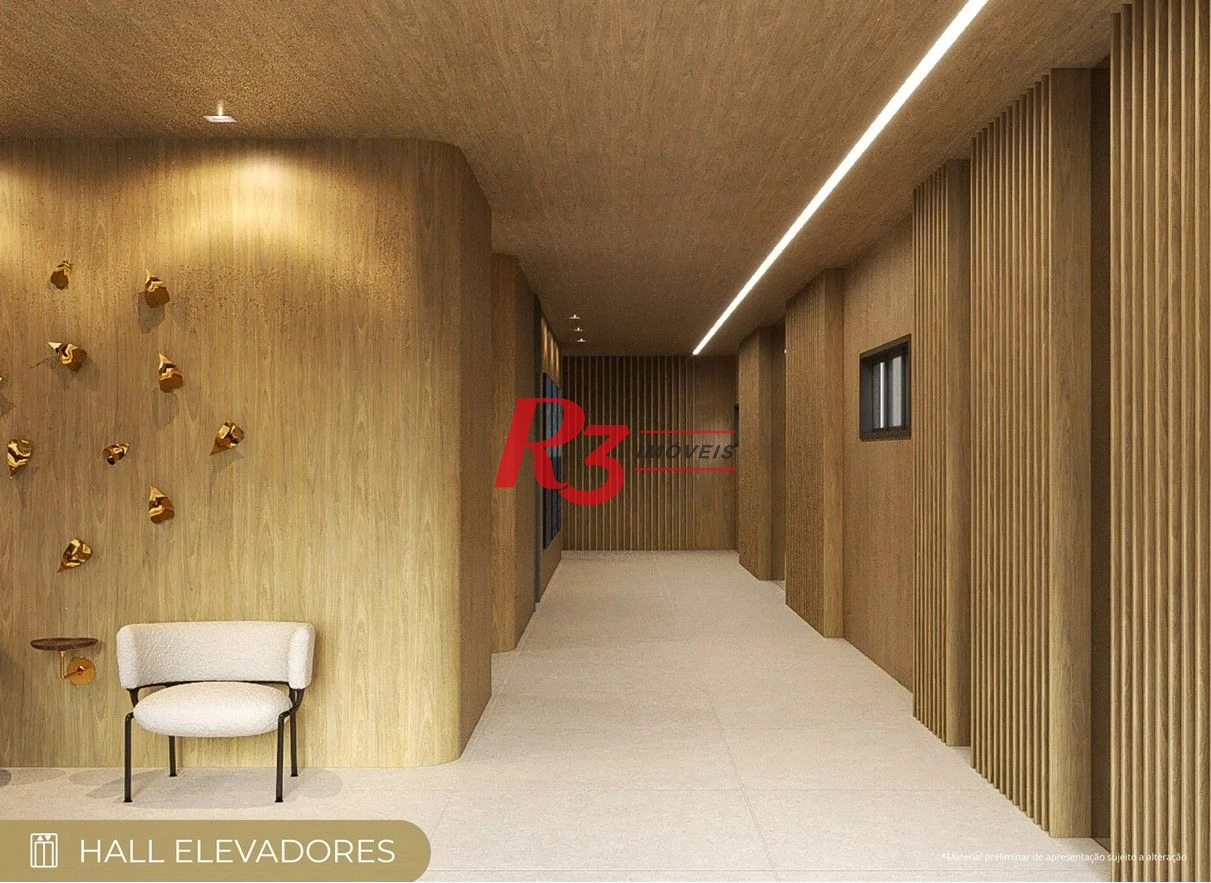 Apartamento com 1 dormitório à venda, 50 m² por R$ 600.000,00 - Marapé - Santos/SP