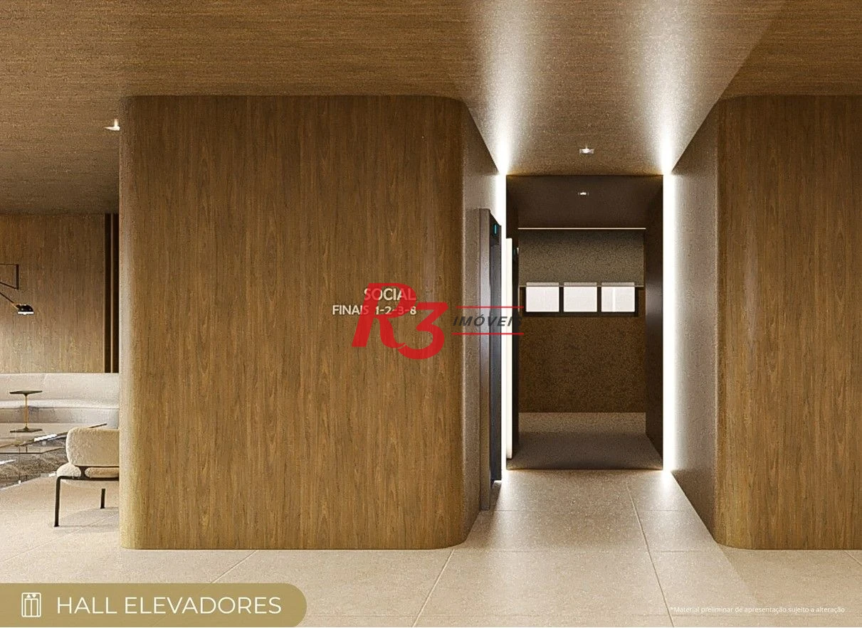Apartamento com 1 dormitório à venda, 50 m² por R$ 600.000,00 - Marapé - Santos/SP