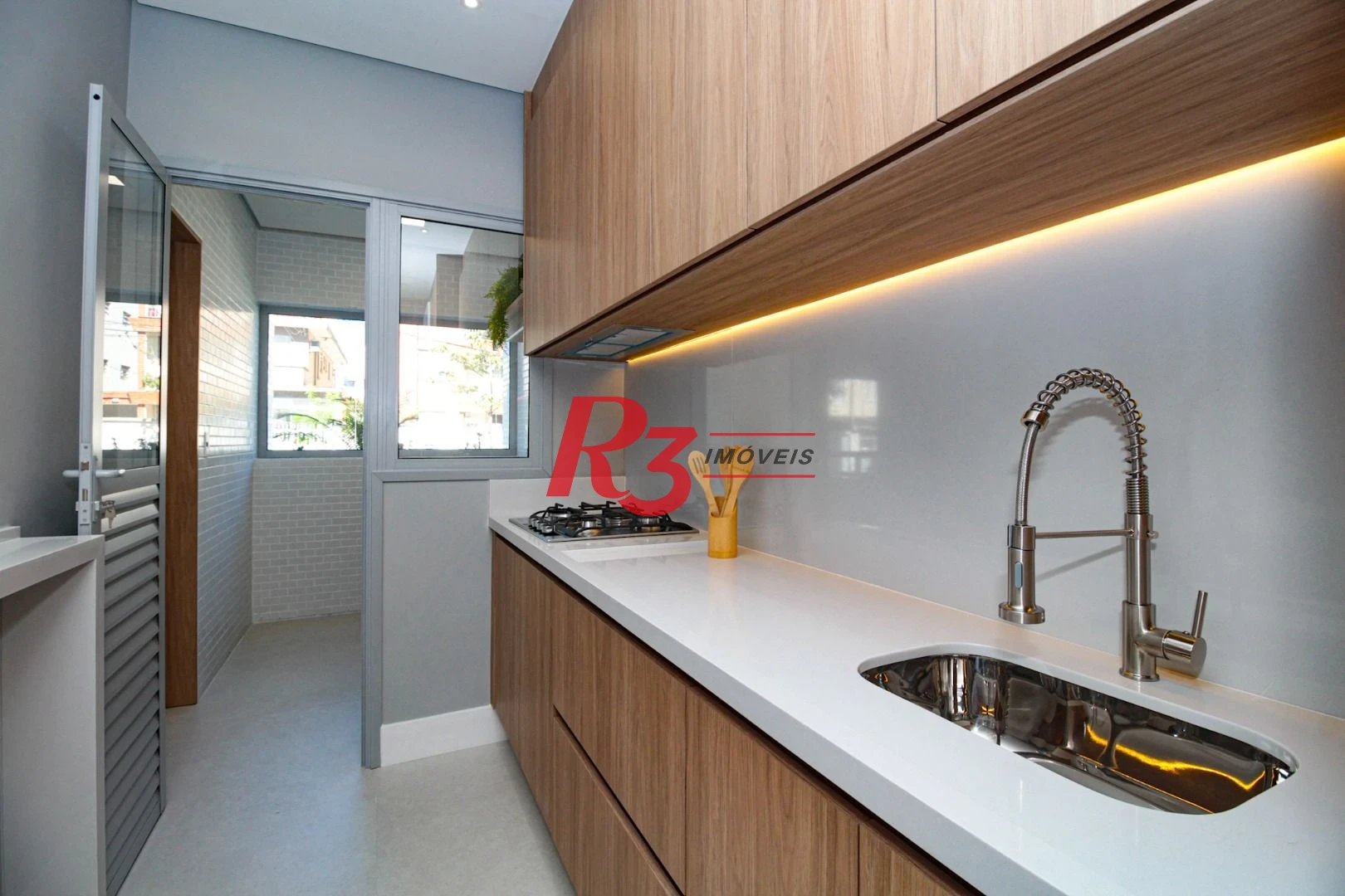 Apartamento com 1 dormitório à venda, 50 m² por R$ 600.000,00 - Marapé - Santos/SP