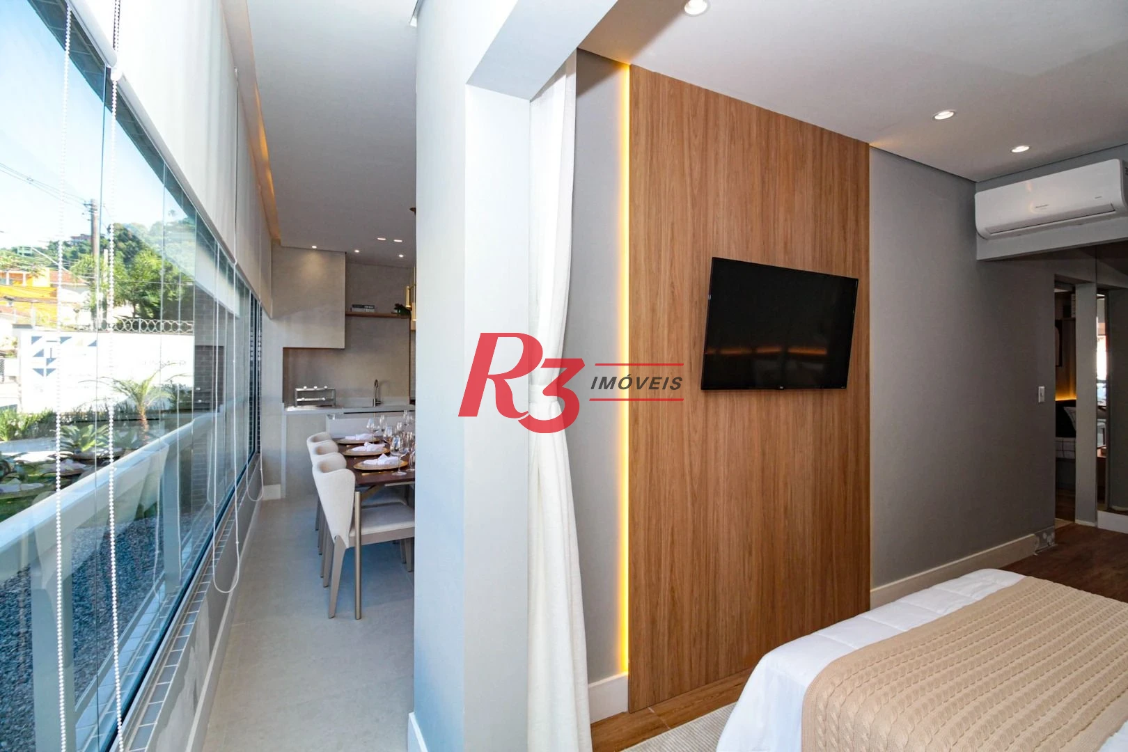 Apartamento com 1 dormitório à venda, 50 m² por R$ 600.000,00 - Marapé - Santos/SP