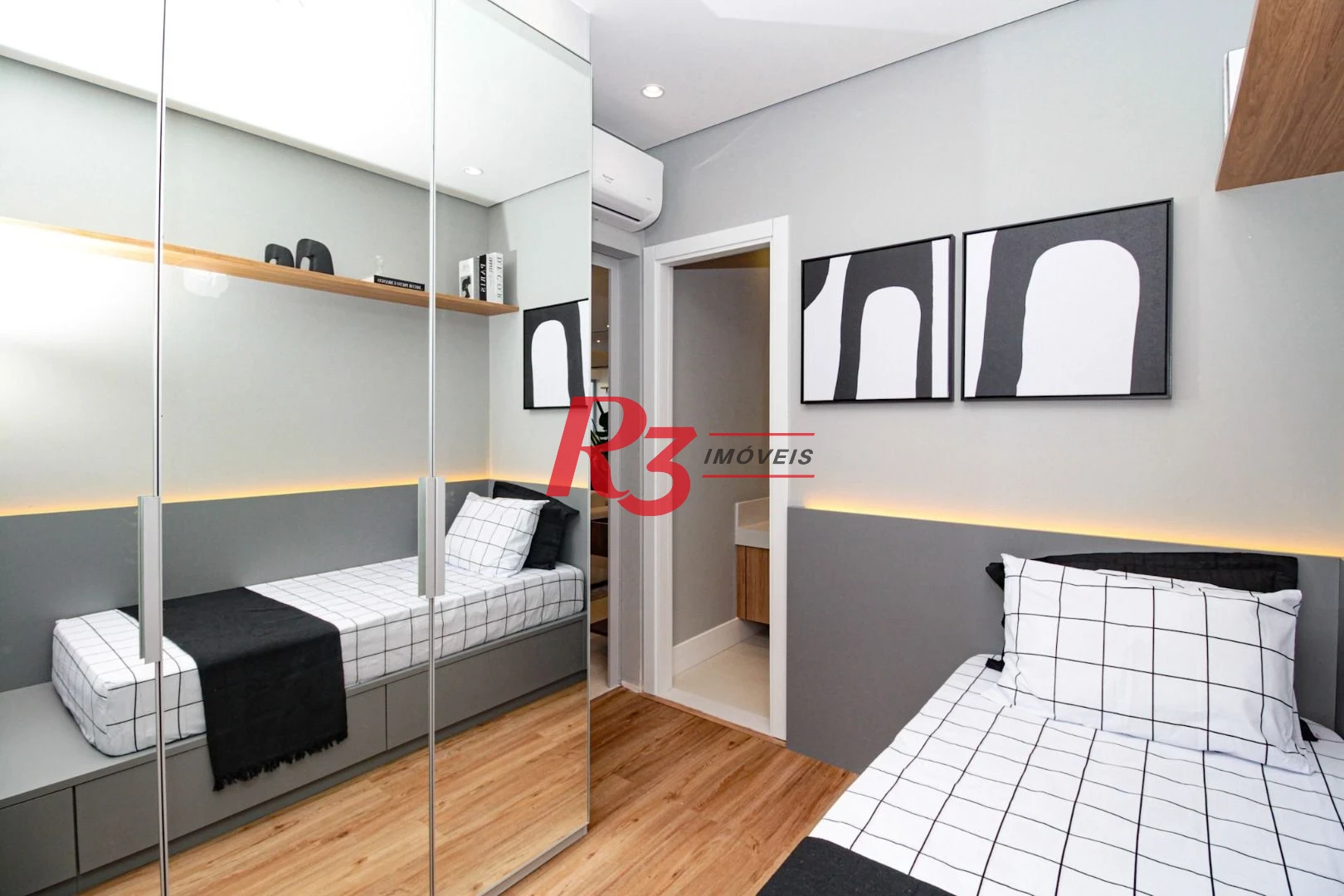 Apartamento com 1 dormitório à venda, 50 m² por R$ 600.000,00 - Marapé - Santos/SP
