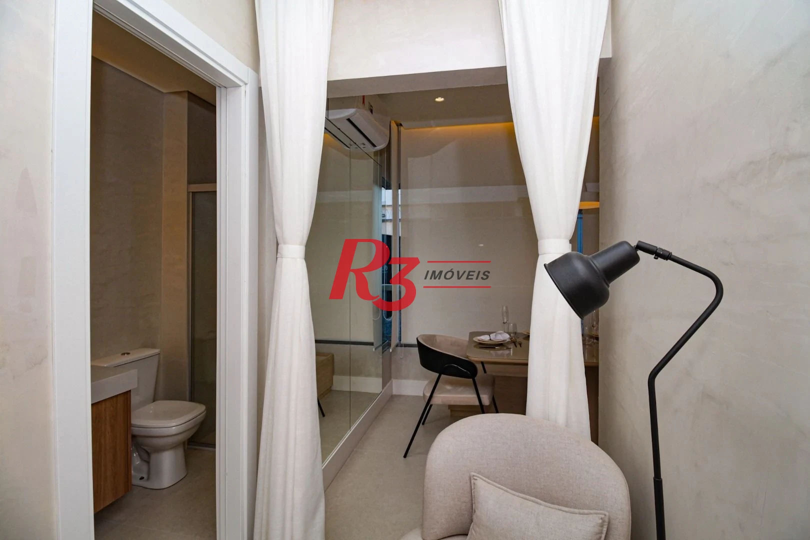 Apartamento com 1 dormitório à venda, 50 m² por R$ 600.000,00 - Marapé - Santos/SP