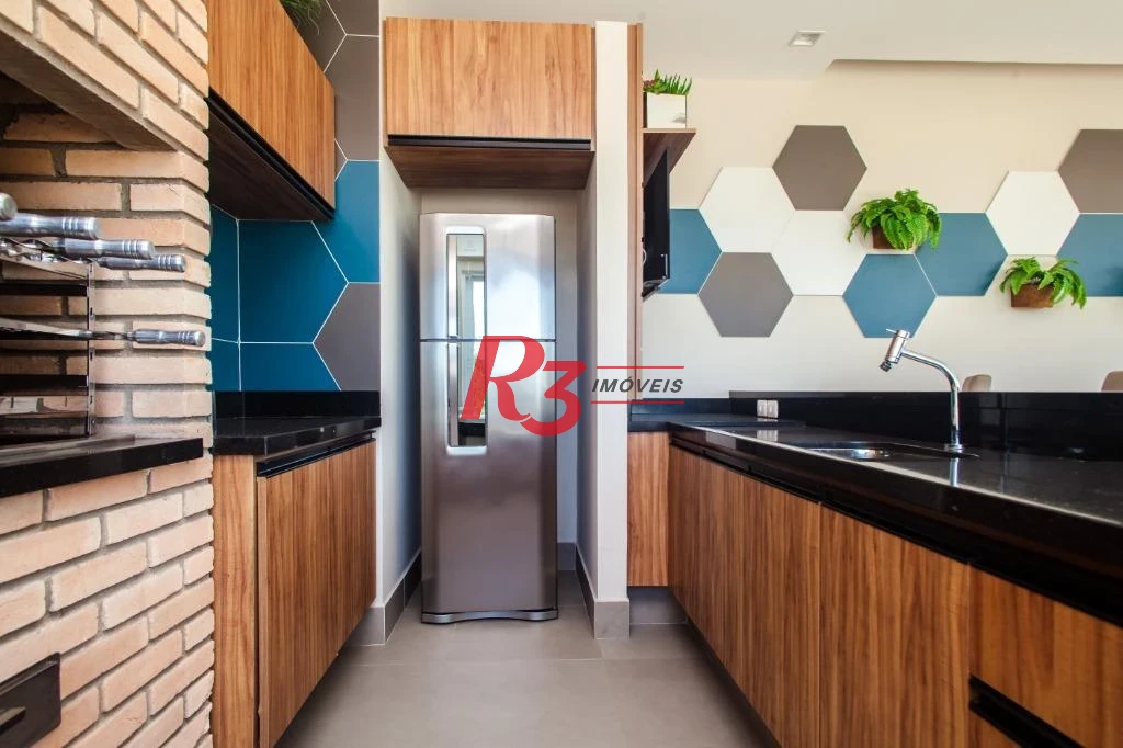 Apartamento, 68 m² - venda por R$ 1.300.000,00 ou aluguel por R$ 9.230,00/mês - Aparecida - Santos/SP