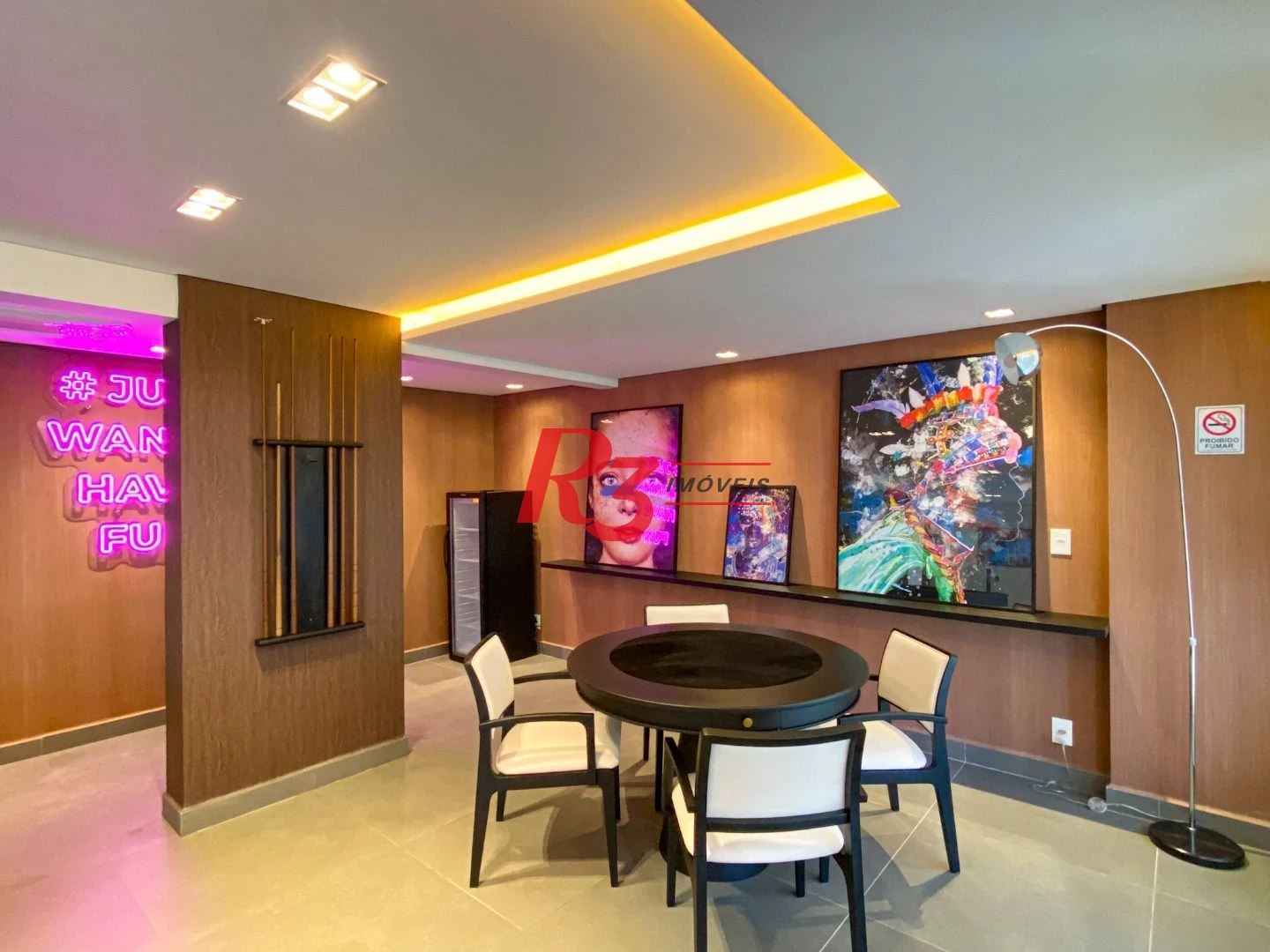 Apartamento com 1 suíte + lavabo -  à venda, 59 m² por R$ 998.000,00 - Ponta da Praia - Santos/SP