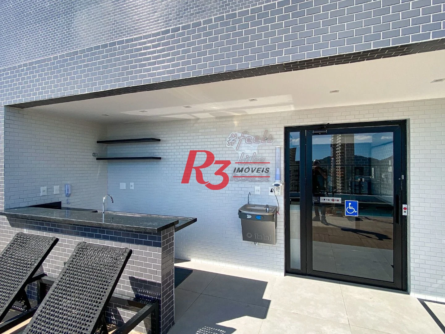 Apartamento com 1 suíte + lavabo -  à venda, 59 m² por R$ 998.000,00 - Ponta da Praia - Santos/SP