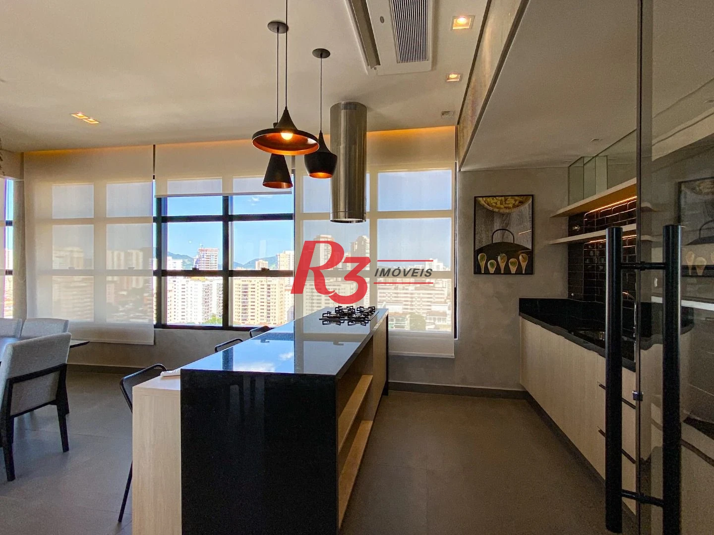 Apartamento com 1 suíte + lavabo -  à venda, 59 m² por R$ 998.000,00 - Ponta da Praia - Santos/SP