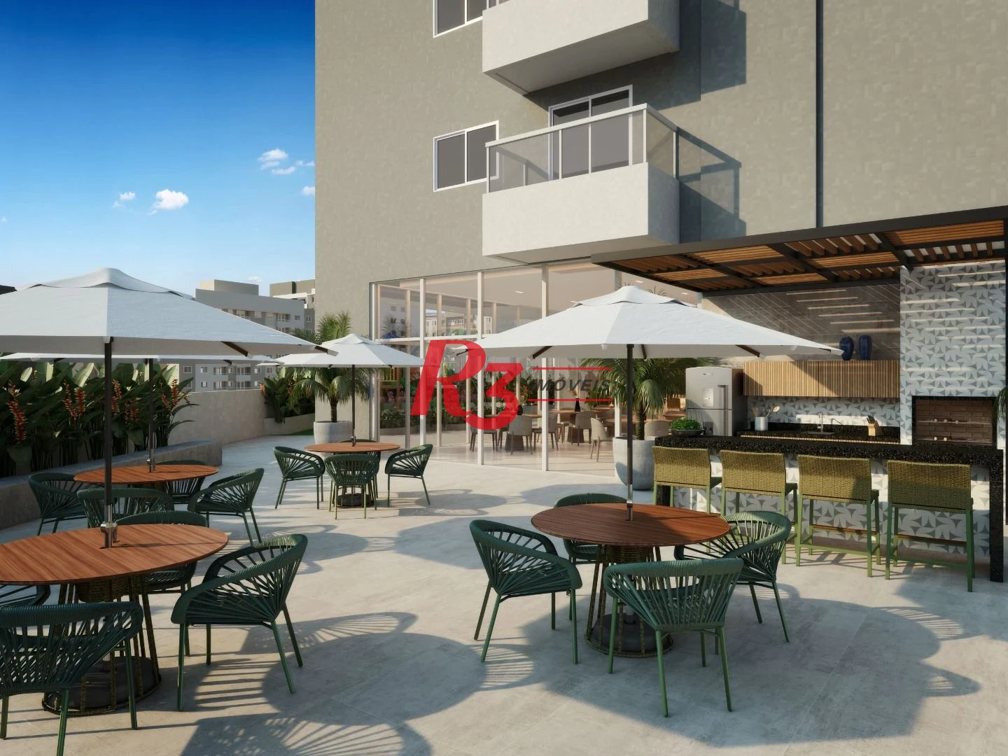 Apartamento à venda, 89 m² por R$ 1.350.000,00 - Encruzilhada - Santos/SP