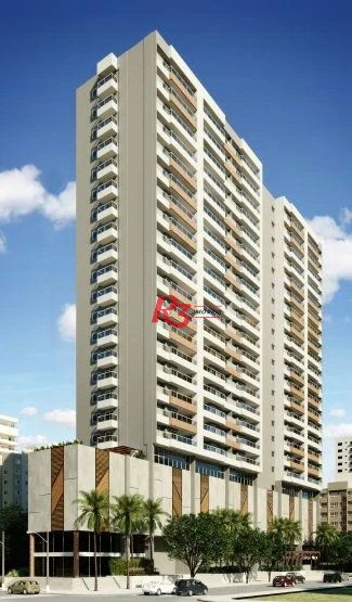 Apartamento à venda, 89 m² por R$ 1.350.000,00 - Encruzilhada - Santos/SP