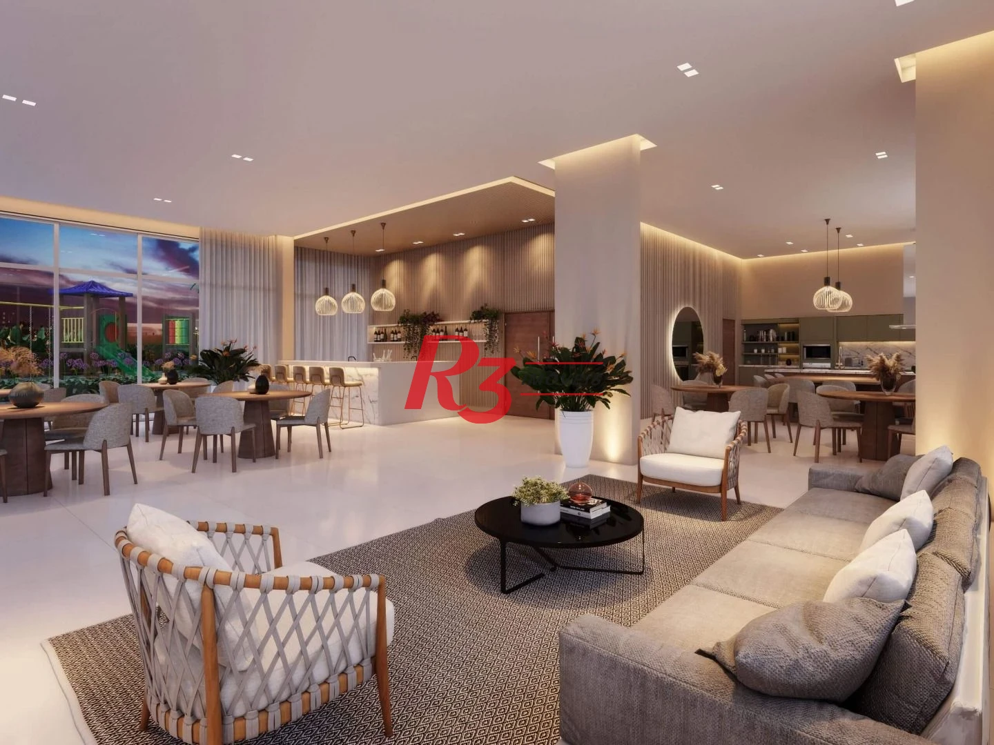 Apartamento à venda, 89 m² por R$ 1.350.000,00 - Encruzilhada - Santos/SP