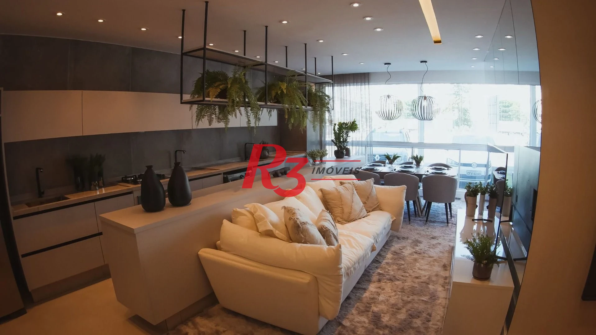 Apartamento à venda, 89 m² por R$ 1.350.000,00 - Encruzilhada - Santos/SP