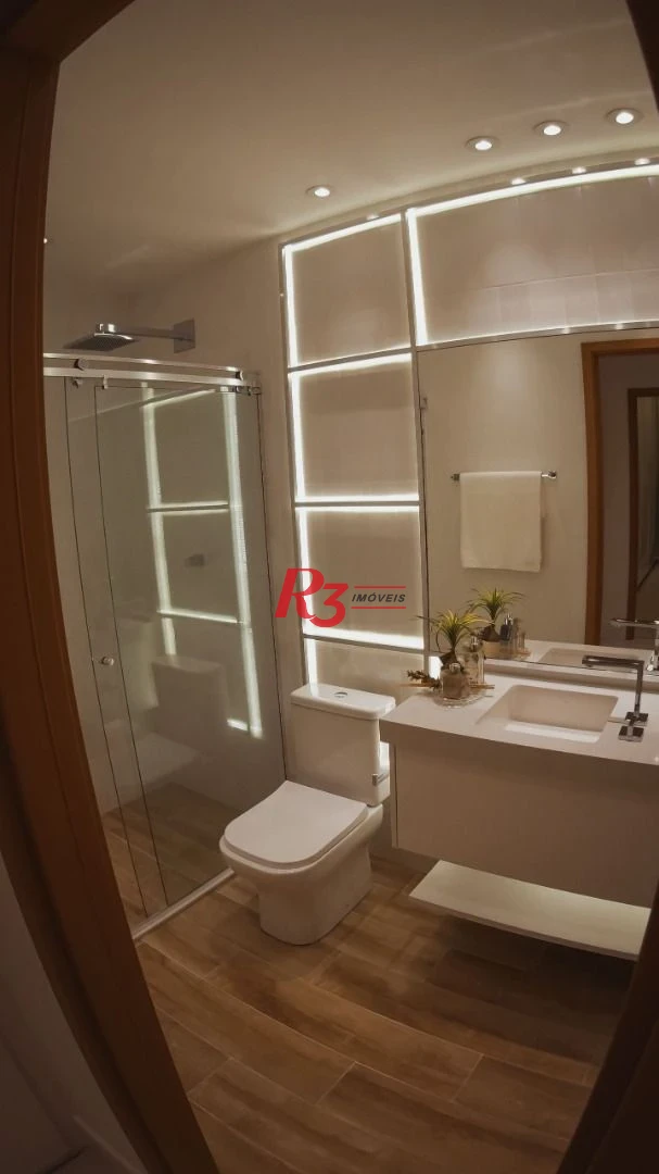 Apartamento à venda, 89 m² por R$ 1.350.000,00 - Encruzilhada - Santos/SP