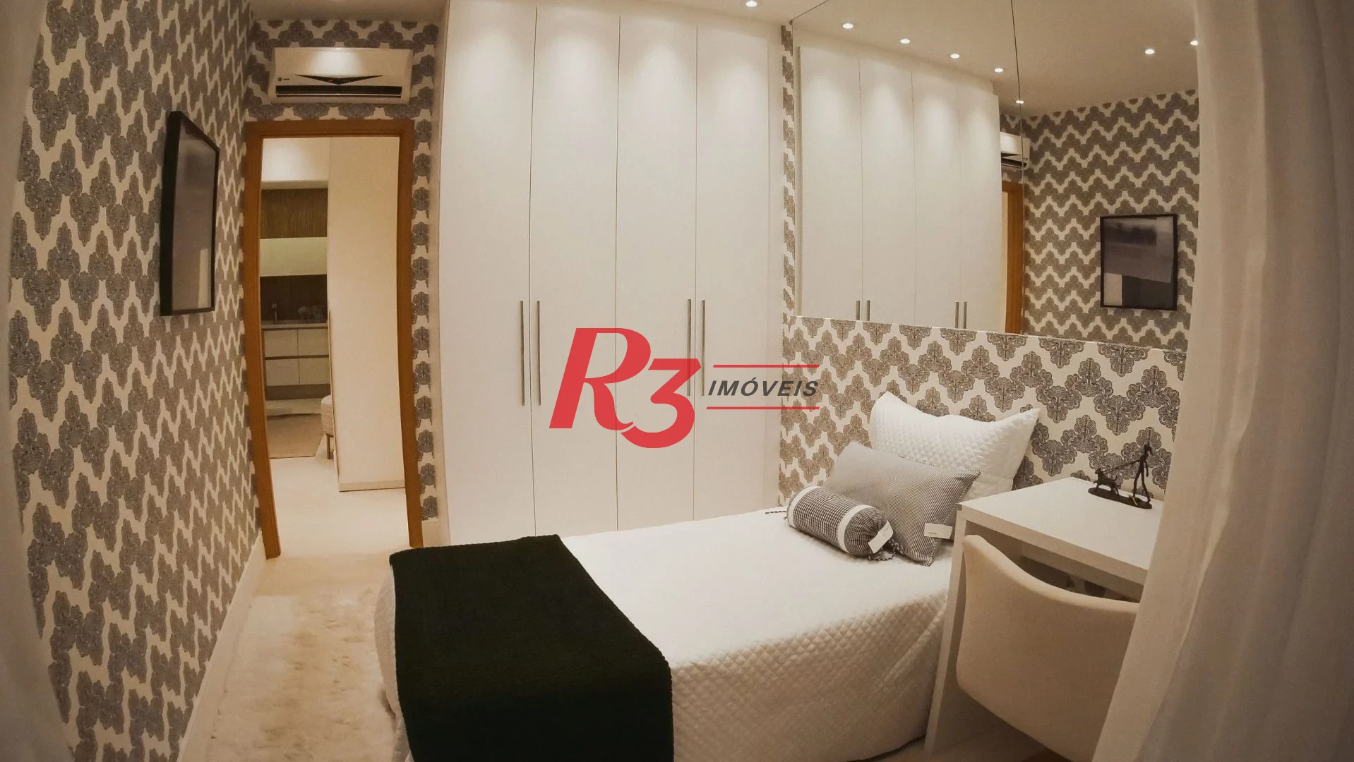 Apartamento à venda, 89 m² por R$ 1.350.000,00 - Encruzilhada - Santos/SP