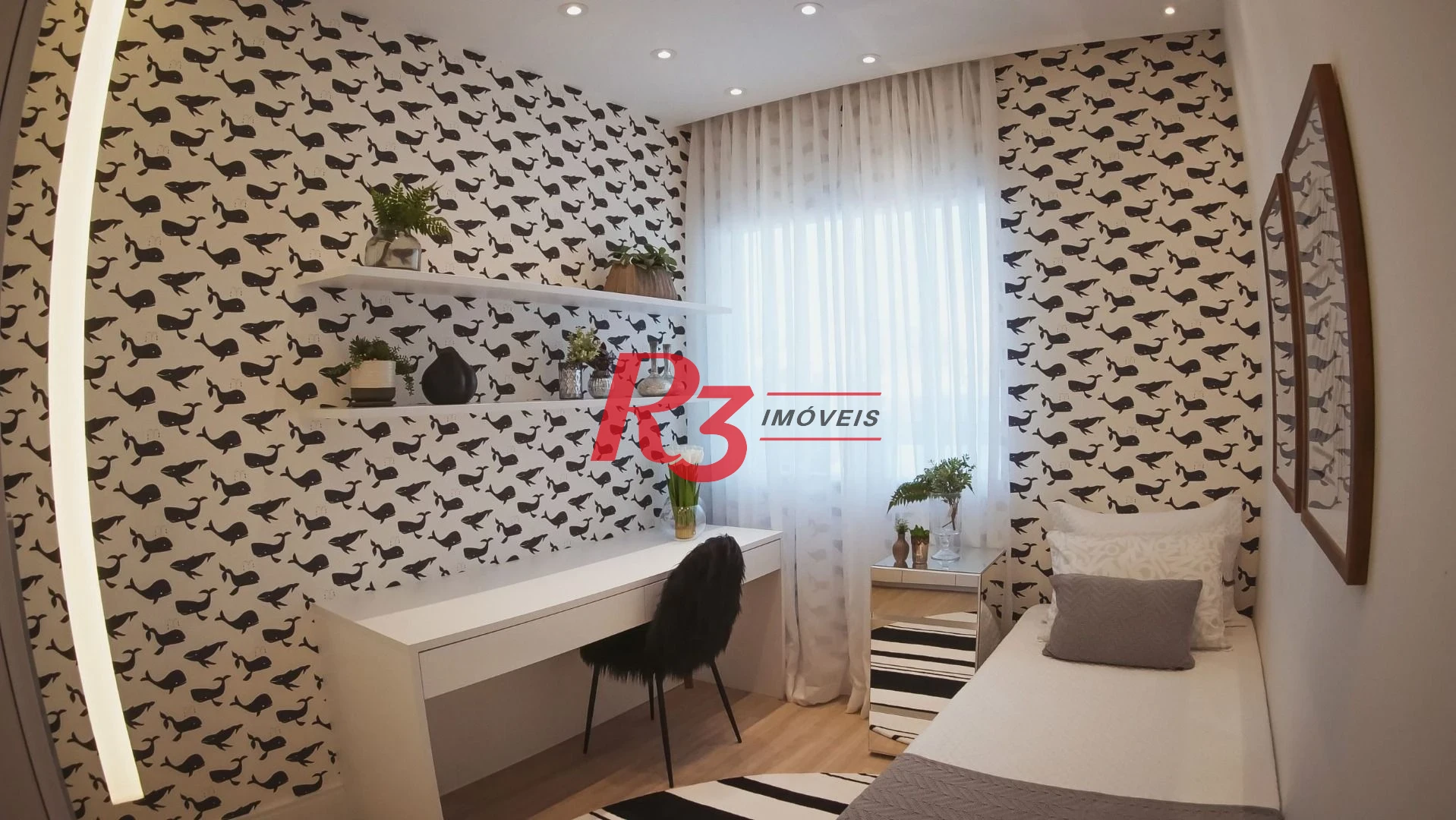 Apartamento à venda, 89 m² por R$ 1.350.000,00 - Encruzilhada - Santos/SP