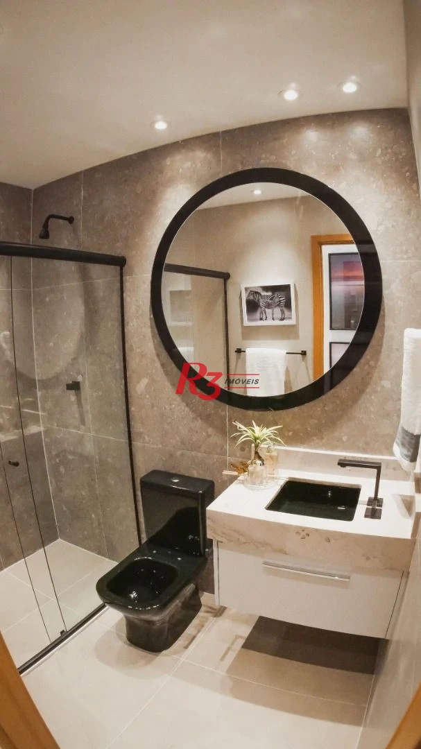 Apartamento à venda, 89 m² por R$ 1.350.000,00 - Encruzilhada - Santos/SP