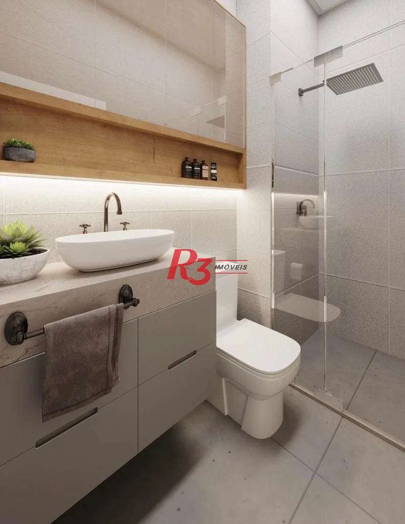 Apartamento com 2 dormitórios, 65 m² - venda por R$ 1.180.000,00 ou aluguel por R$ 7.000,00/mês - Ponta da Praia - Santos/SP