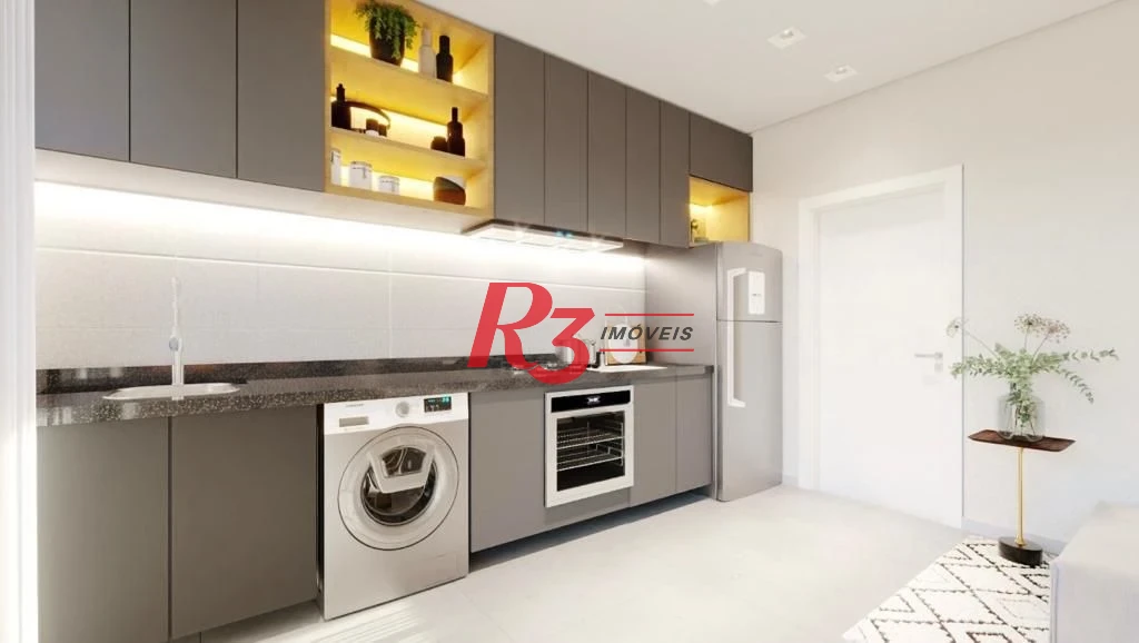Apartamento com 2 dormitórios, 65 m² - venda por R$ 1.180.000,00 ou aluguel por R$ 7.000,00/mês - Ponta da Praia - Santos/SP