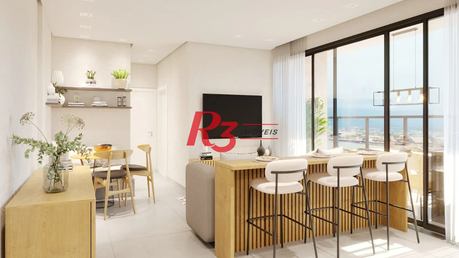 Apartamento com 2 dormitórios, 65 m² - venda por R$ 1.180.000,00 ou aluguel por R$ 7.000,00/mês - Ponta da Praia - Santos/SP