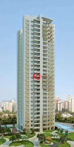 Apartamento com 3 dormitórios à venda, 111 m² por R$ 1.150.000,00 - Ponta da Praia - Santos/SP