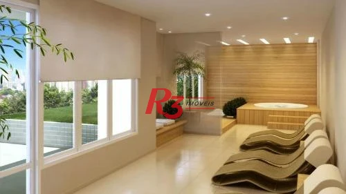 Apartamento com 3 dormitórios à venda, 111 m² por R$ 1.150.000,00 - Ponta da Praia - Santos/SP
