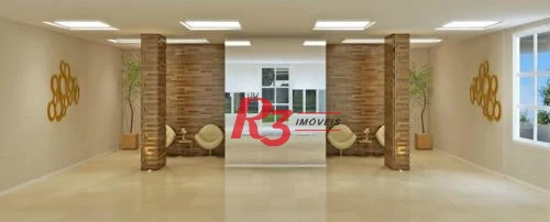 Apartamento com 3 dormitórios à venda, 111 m² por R$ 1.150.000,00 - Ponta da Praia - Santos/SP