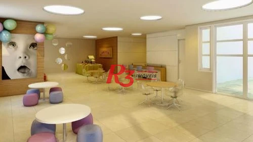 Apartamento com 3 dormitórios à venda, 111 m² por R$ 1.150.000,00 - Ponta da Praia - Santos/SP